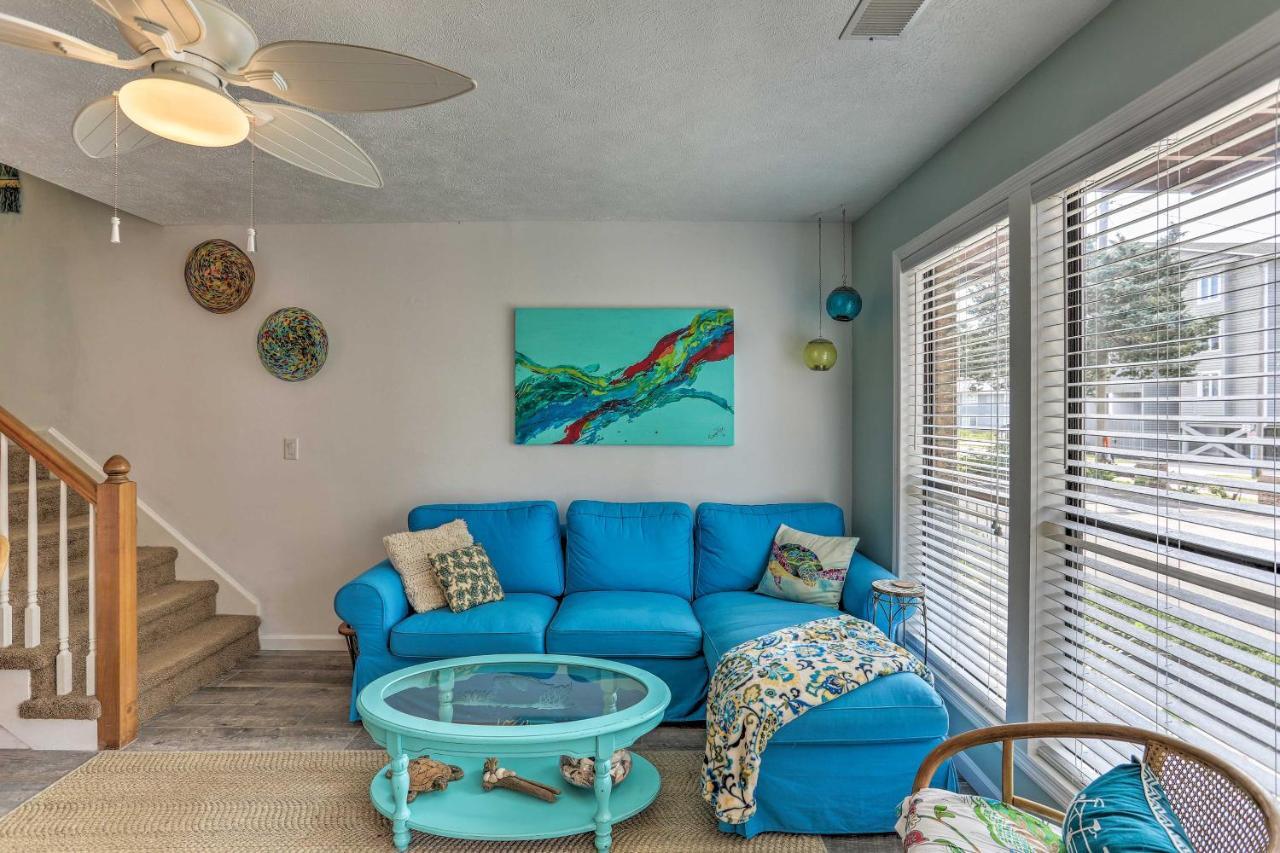 North Myrtle Beach Townhome, 1 Block To Ocean! Eksteriør billede
