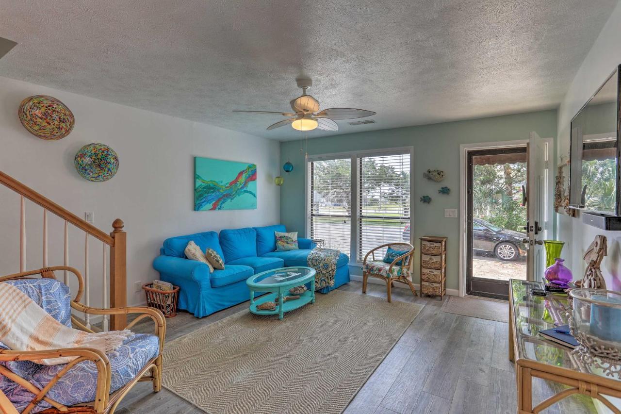 North Myrtle Beach Townhome, 1 Block To Ocean! Eksteriør billede