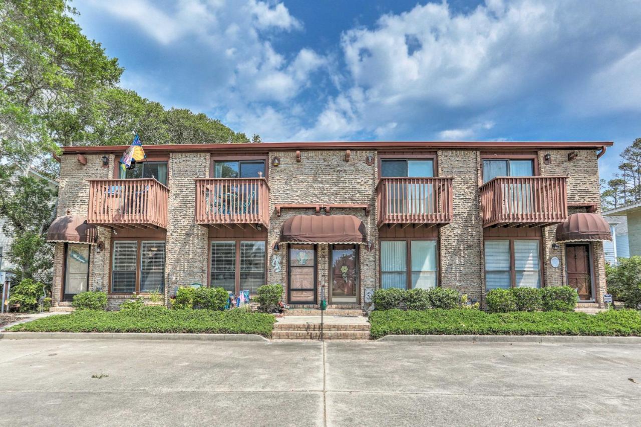 North Myrtle Beach Townhome, 1 Block To Ocean! Eksteriør billede