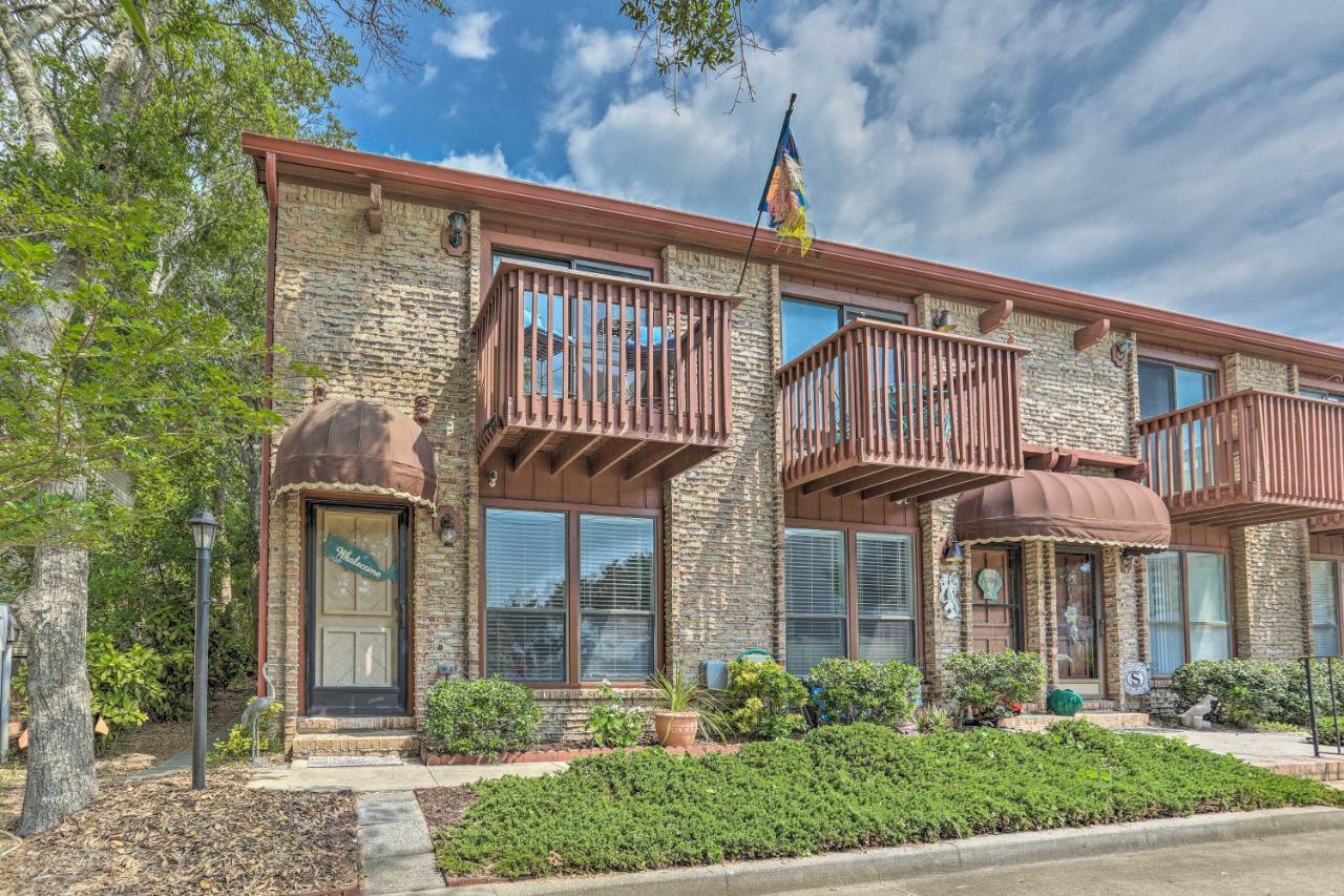 North Myrtle Beach Townhome, 1 Block To Ocean! Eksteriør billede